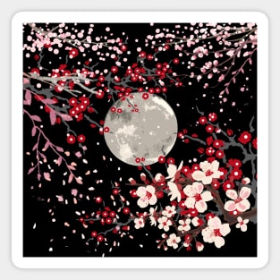 cherry blossom tree Magnet